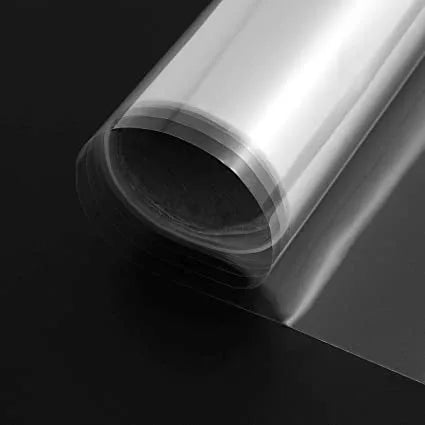 Clear Transparent Plastic Cellophane Gift Bouquet Wrap