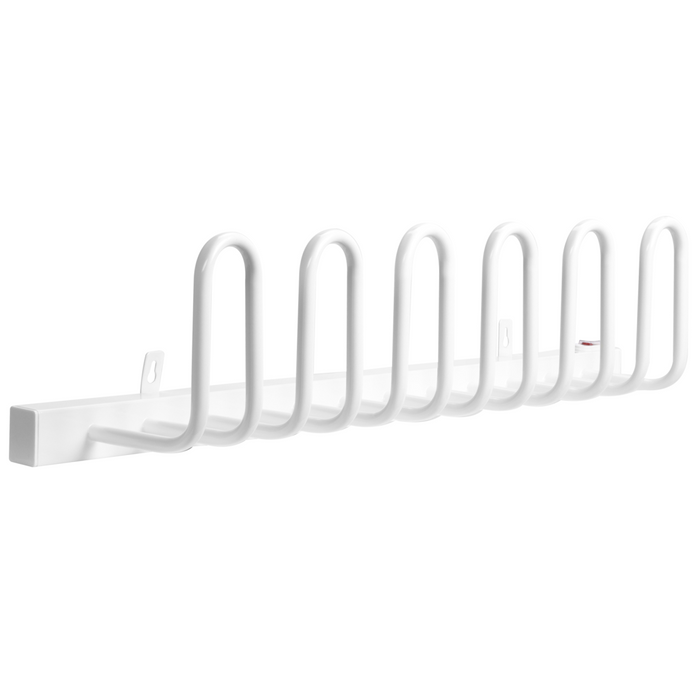 Wall Mounted Electric Shoe Dryer Shoe Warmers for Boots 3 Pairs White HOMCOM