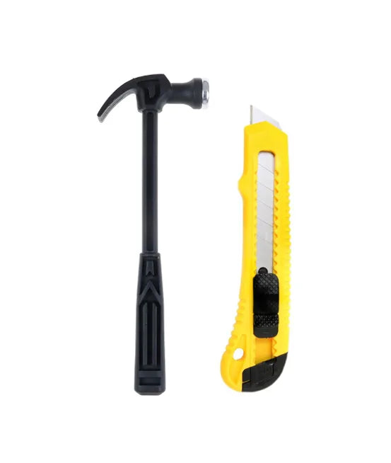 Diy Tools Set Of 2 – Claw Hammer & Stanley Knife