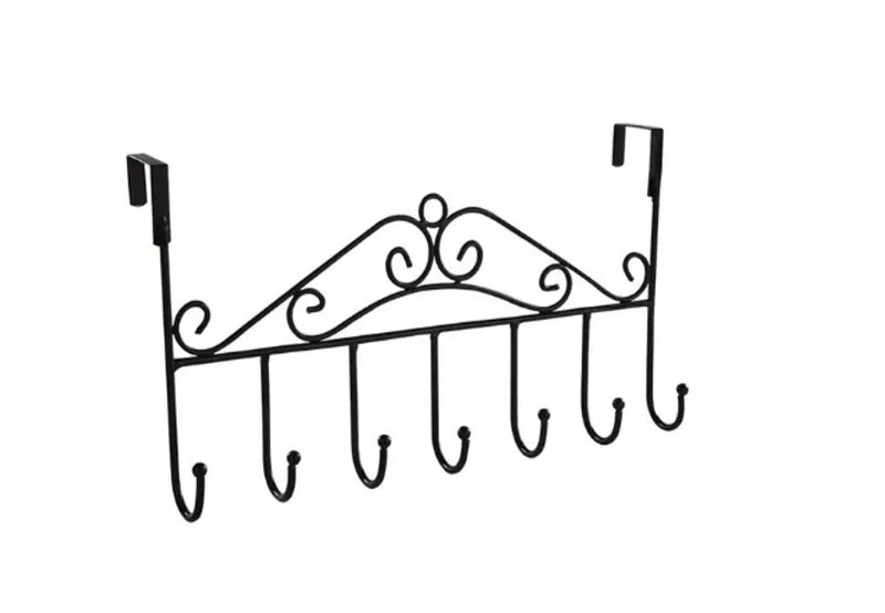 Metal Coat Hook Door Hanger Rack Assorted Colours (Parcel Rate)