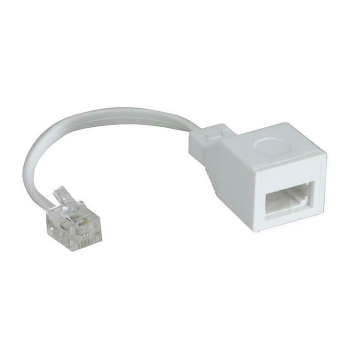 Electrovision US/UK adaptor to convert BT plug to RJ11 P221D
