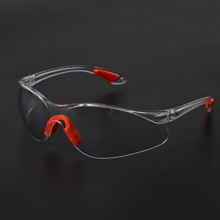 PC Material Anti Impact Wind Dust Proof Goggles Safety Riding Clear Glasses Lab Work Safety Eye Protective Glasses