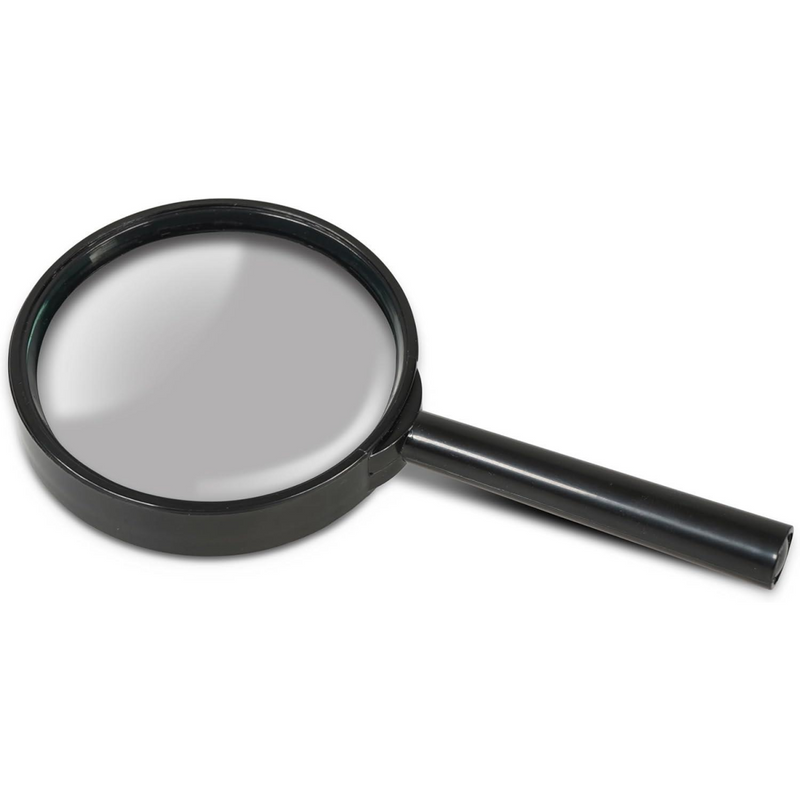 Eagle Handheld Portable Magnifying Glass With Clear Precision Optics, 5X Magnificatio