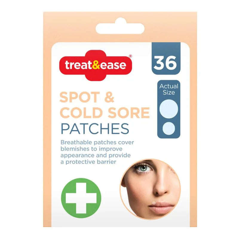 Spot And Cold Sore Patches Pack Of 36