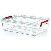 Clear Storage Bo x Container No.6 12 Litre