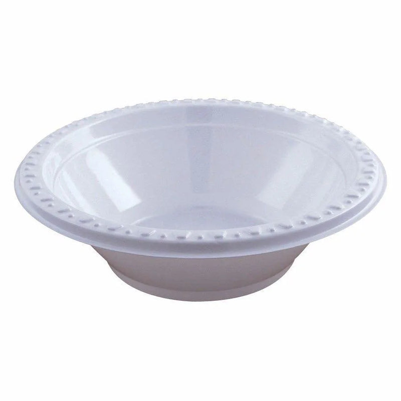 Disposable Catering & Party Plastic Bowls, 6'' Pack Of 20