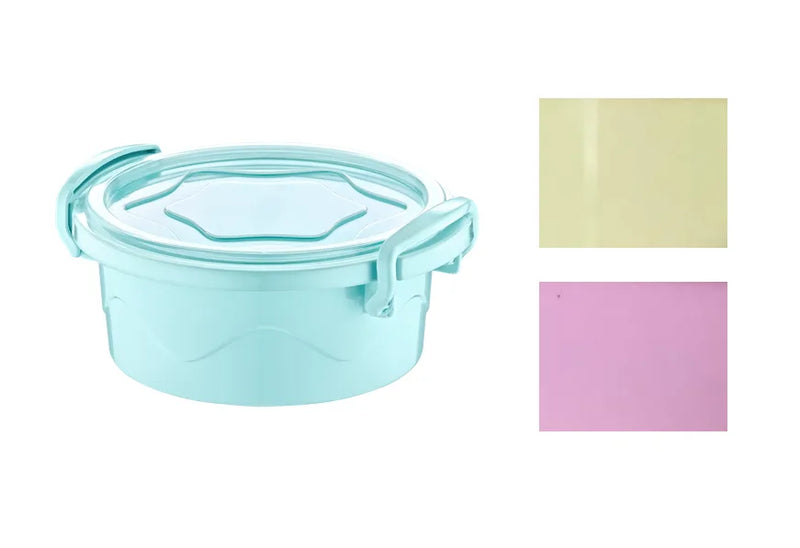 Mini Round Food Storage Container 300Ml Assorted Colours