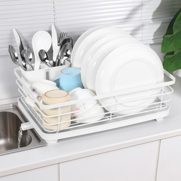 VINSANI WHITE DISH RACK 1010437