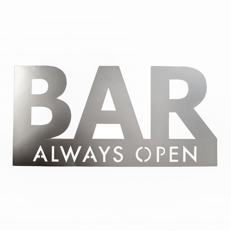Handmade Metal Bar Wall Art