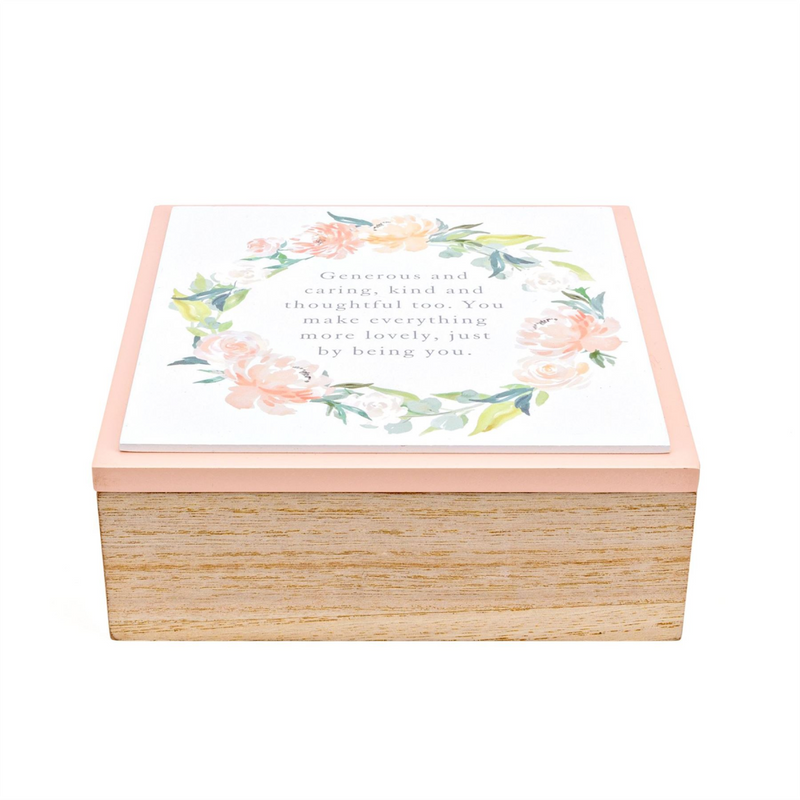 Peaches & Cream Keepsake Box