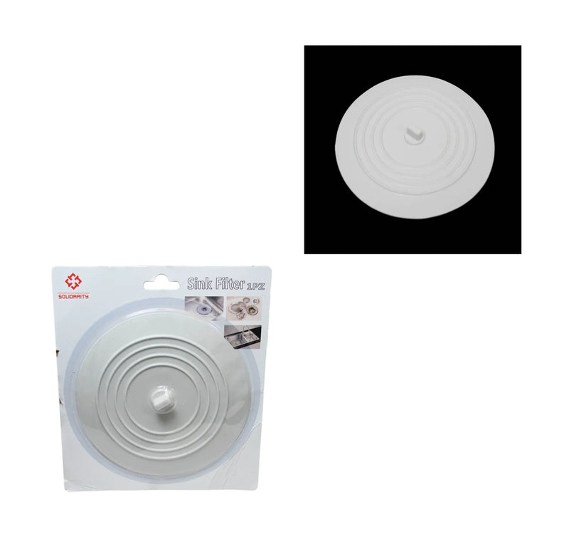 Large Silicone Suction Sink Filter Home Kitchen Bathroom 1 Pack