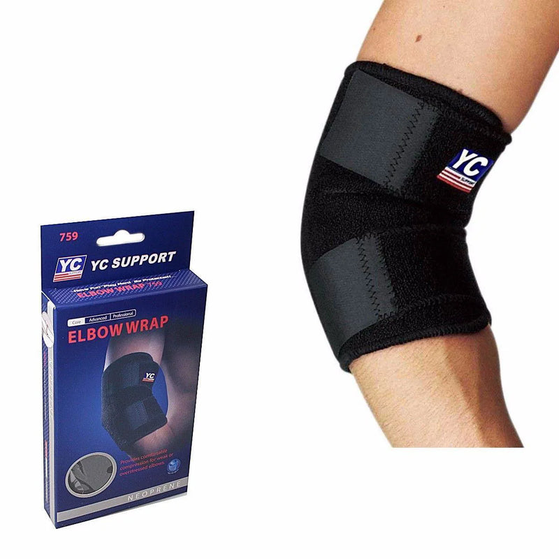 Yc Support Core Elbow Support Wrap One Size 9990