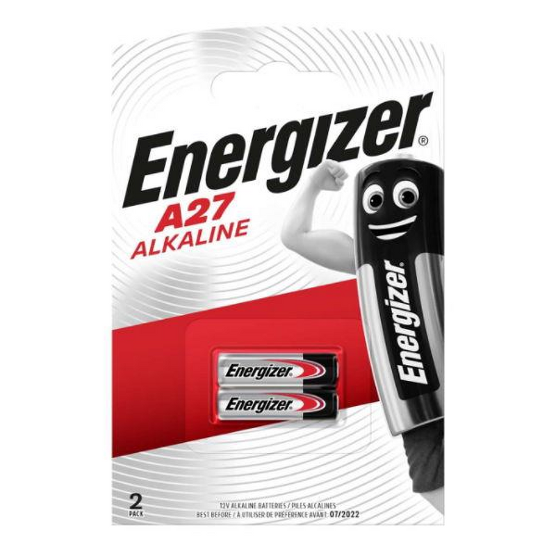 S8785 Energizer Battery A27 Alkaline - Pack of 2 Box of 10