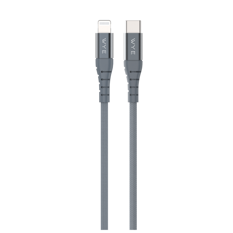 WYEFLOW USB-A to 8-Pin Fast Charging & Data Cable 1m