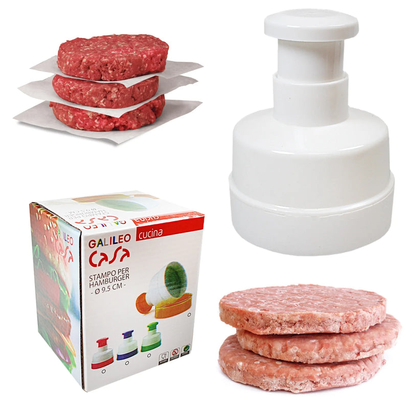 Hamburger Beef Burger Quarter Pounder Maker Mould Press