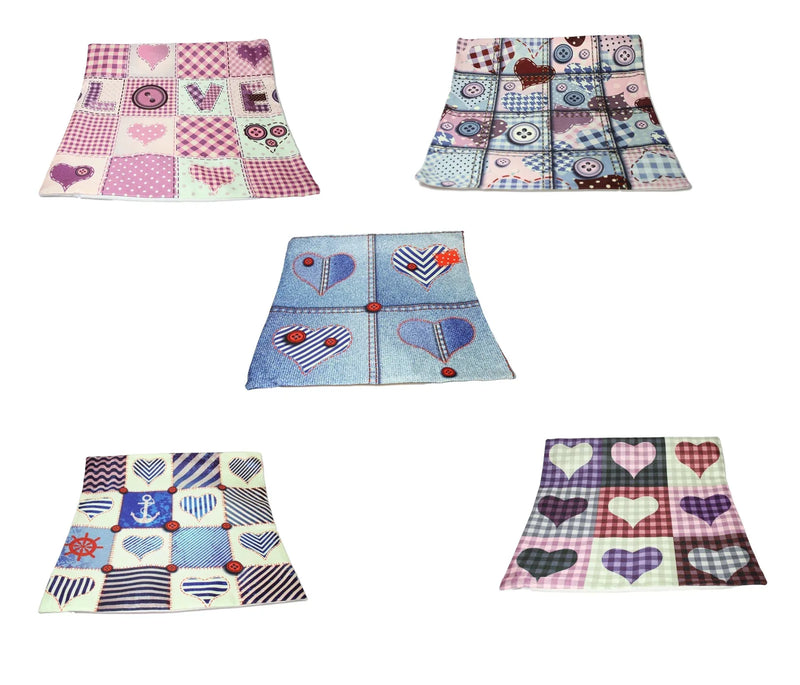 Bedroom Couch Cushion Cover Case Assorted Heart Designs