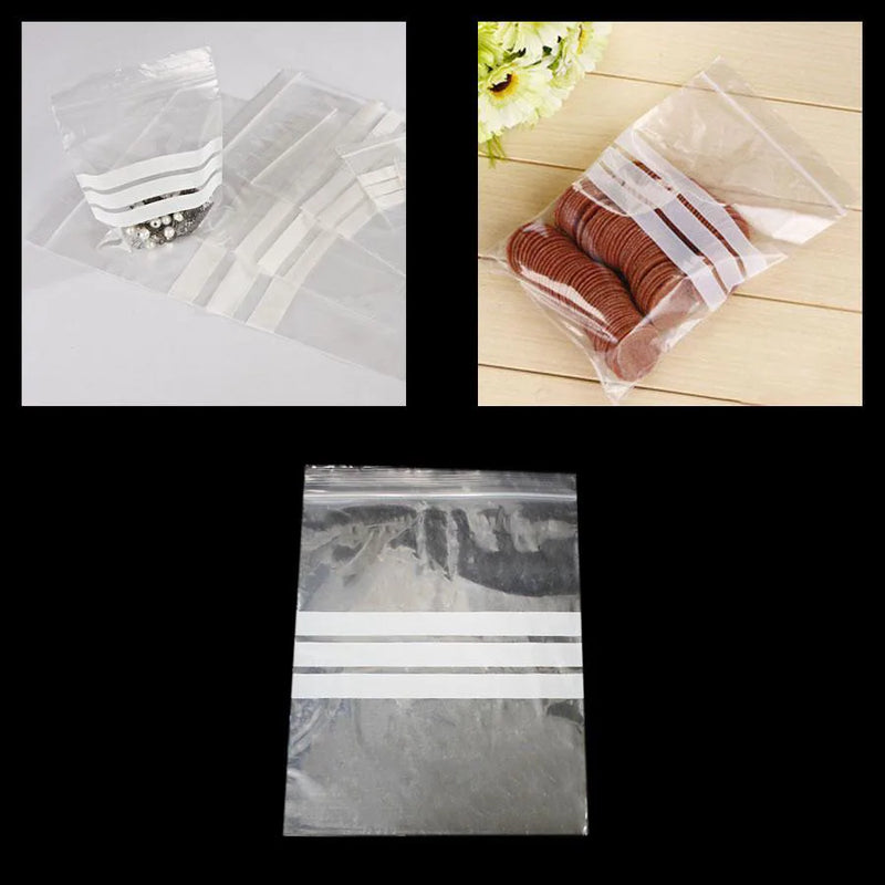 Crystal Clear Multi Purpose Food Storage Seal Press Bags Pack Of 15