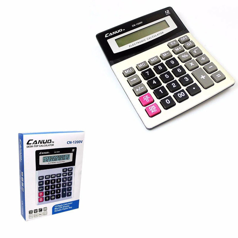 Canuo Desktop Electronic Calculator 12 Digits Home Office