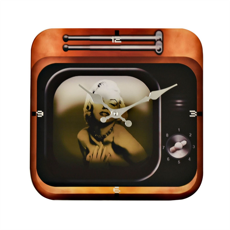 Iconic Collection Television Wall Clock