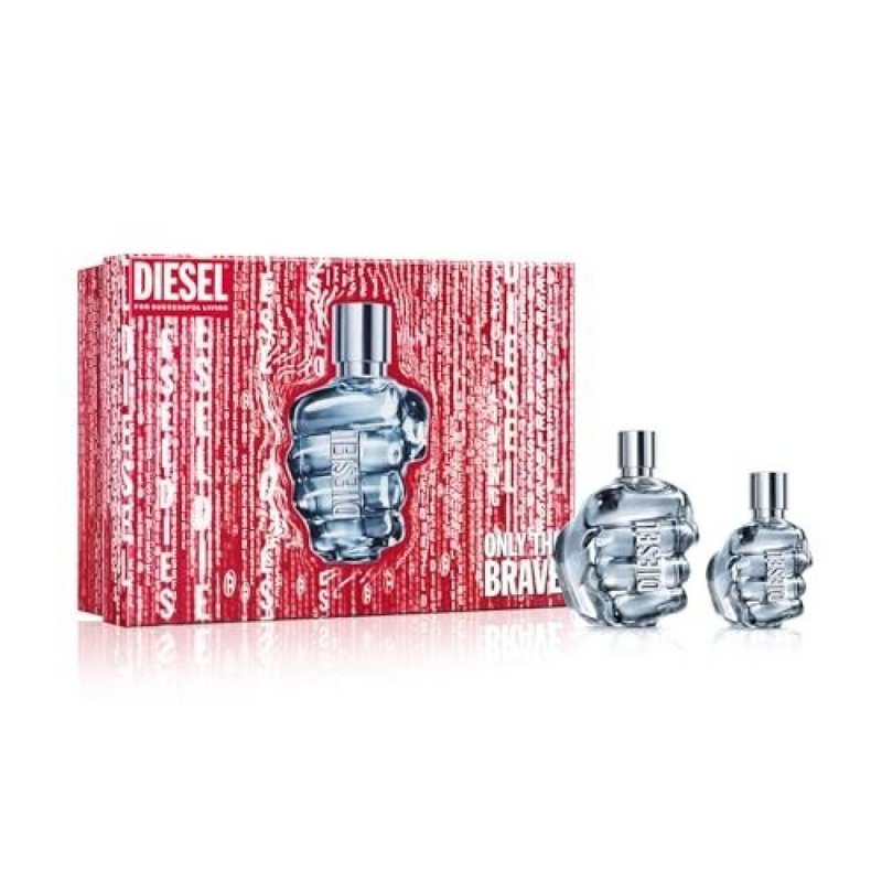 Diesel Only The Brave Gift Set (Eau De Toilette Spray 125ml  Eau De Toilette Spray 35ml)