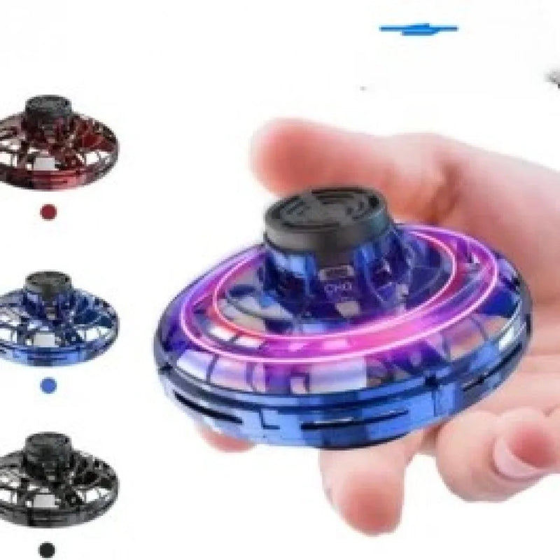 Flying UFO Spinner Rechargeable Assorted Colours