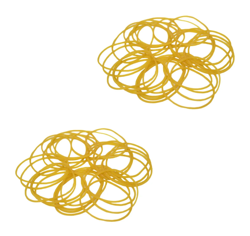 Brown Rubber Bands Natural Elastic Bands Art Crafts Home School Pack