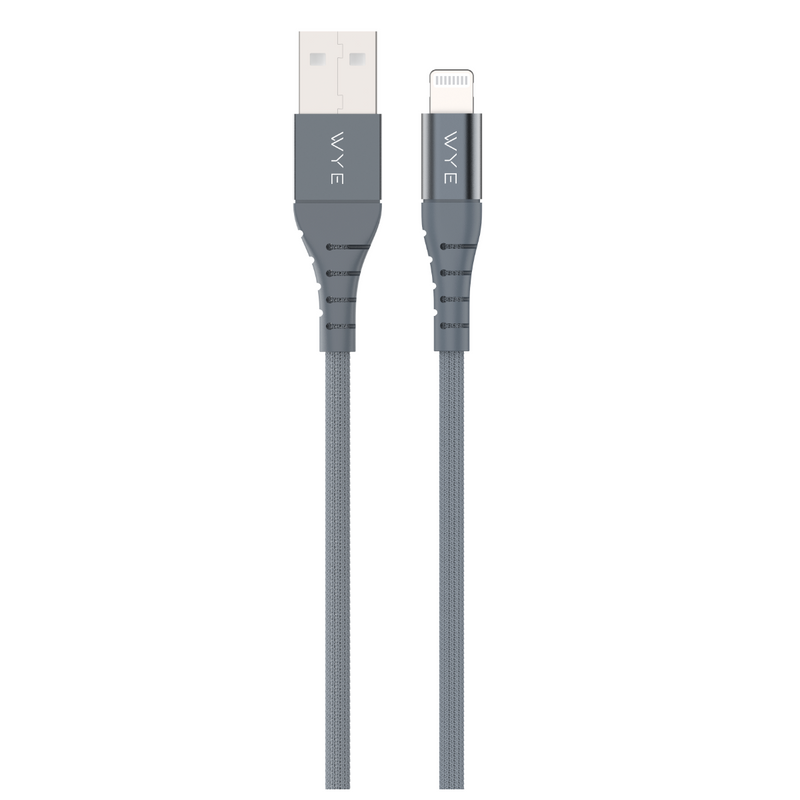 WYEFLOW USB-A to 8-Pin Fast Charging & Data Cable 1m
