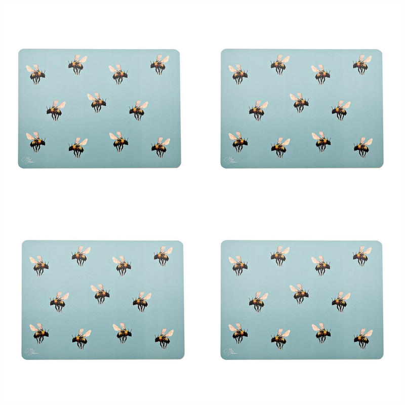 Meg Hawkins Set of 4 Placemats Bee