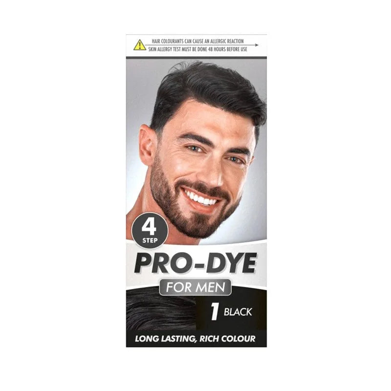 Men’S Black Hair Dye No.1 Long Lasting Rich Colour