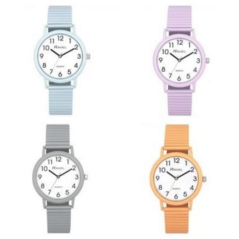 RAVEL BASIC COLOUR EXPANDER QUARTZ WATCH