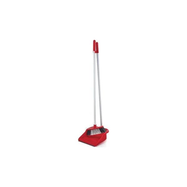 Long Handle Dustpan Brush Assorted Colours
