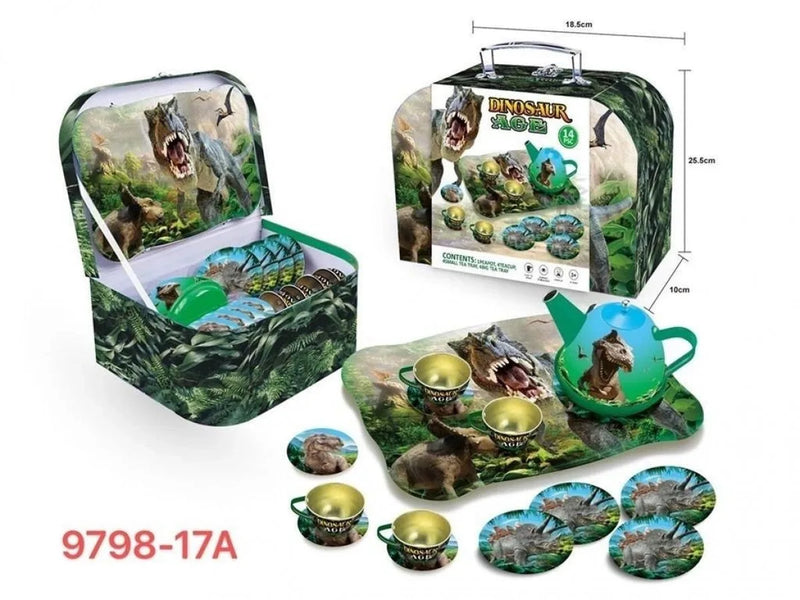 Dinosaur Age Cutlery Tea Set 15Pcs