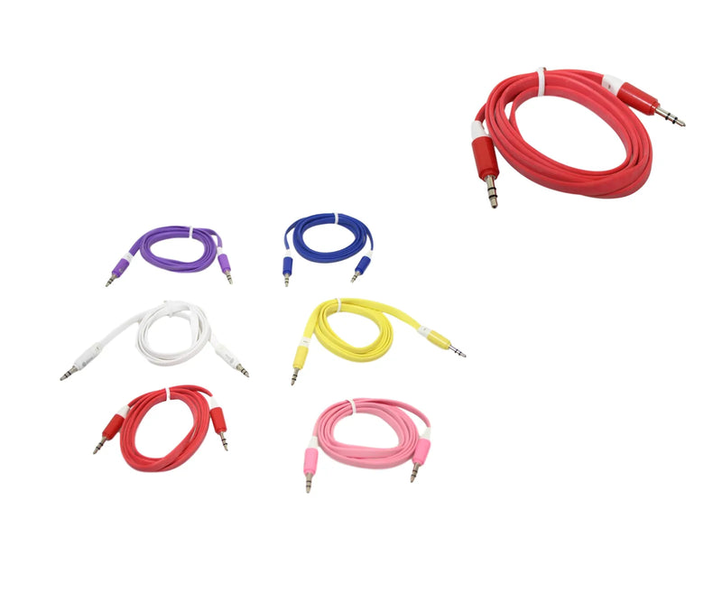 Audio Wire Cable Assorted Colours