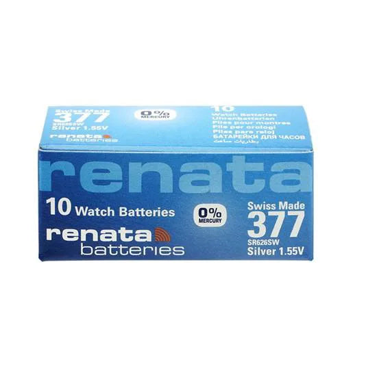 RENATA SP 377 Renata Watch Battery Pack Of 30