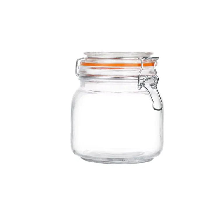 Glass Food Jam Storage Jar Container (Parcel Plus Rate)