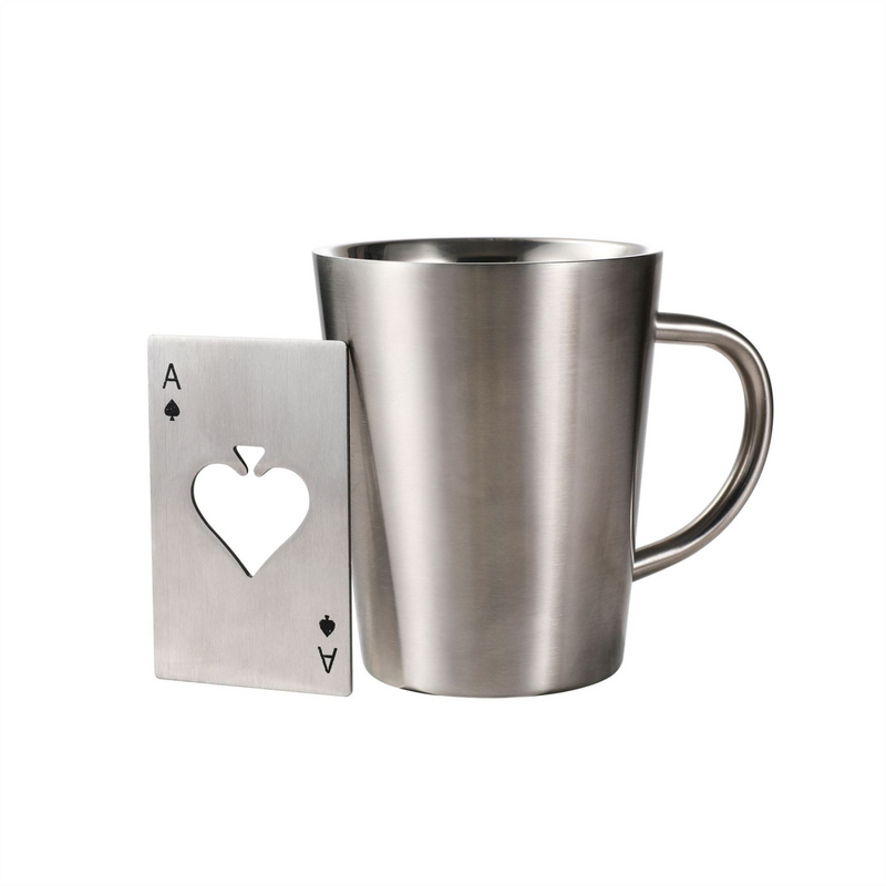 Mad Man Executive Drink Set - Silver