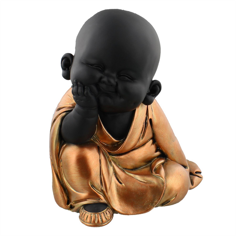 Juliana Rose Gold Buddha - Head on Hand