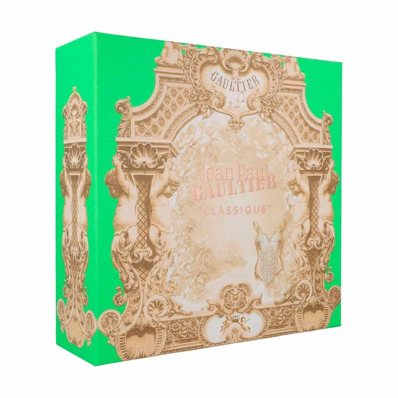 Jean Paul Gaultier Classique Gift Set (Eau De Toilette Spray 100ml  Body Lotion 75ml  Eau De Toilette Spray 6ml)