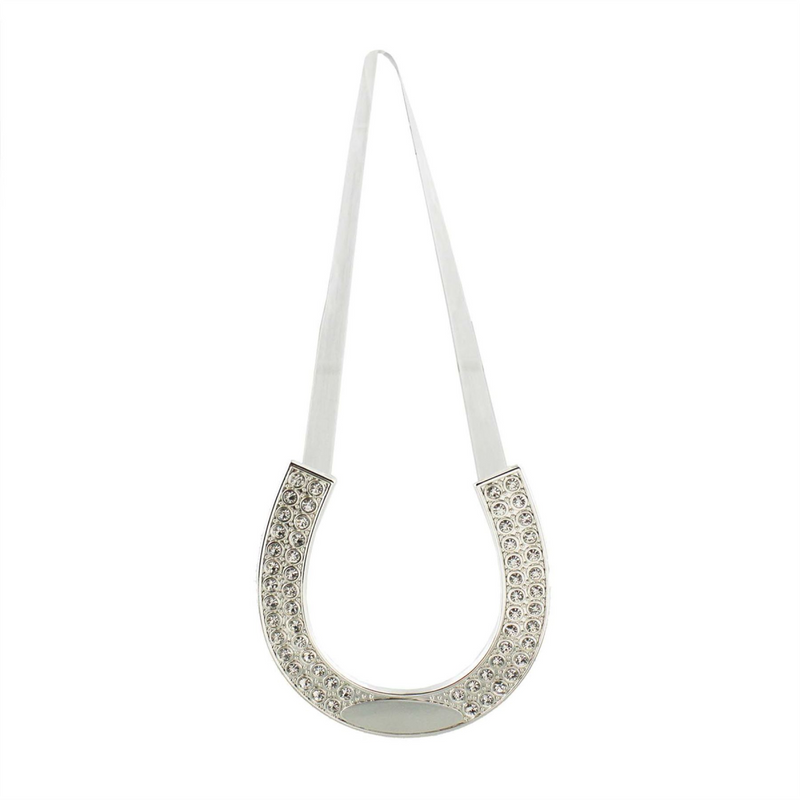 Amore Silverplated Horse Shoe with Engraving Plate
