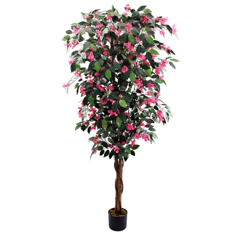 180cm Giant Artificial Pink Flowering Bougainvillea Tree