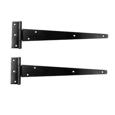 8'' Tee Hinges Carded Black 1 Pair Diy 9600