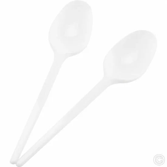 Reusable Plastic Spoons Pack Of 100