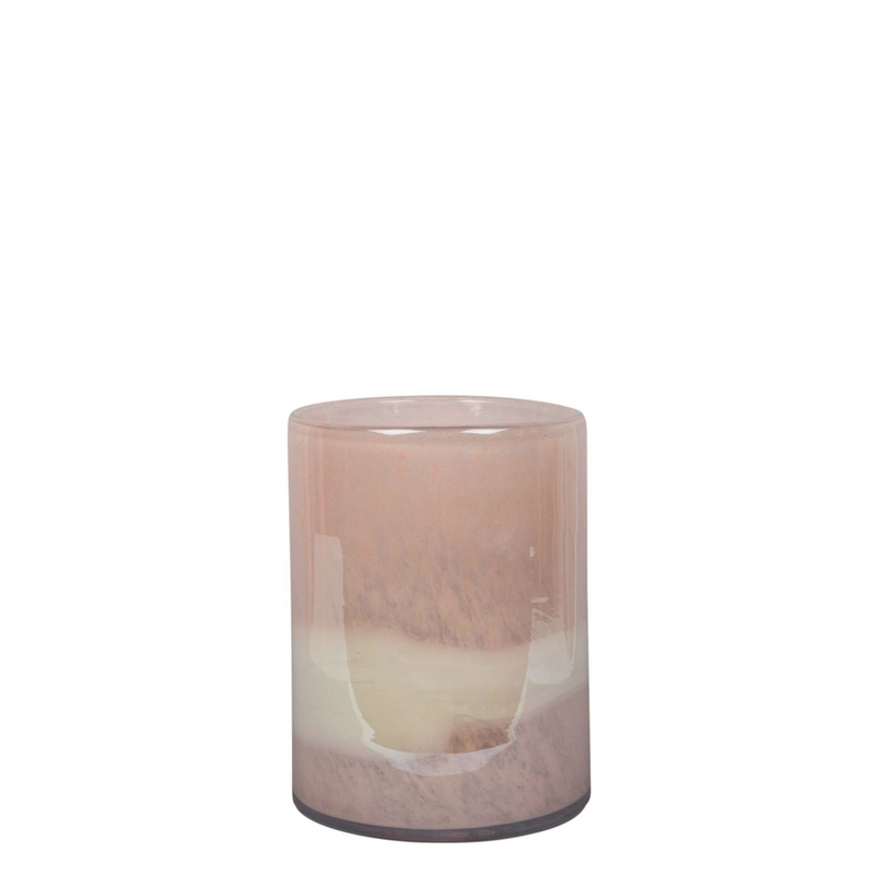 Objets d''Art Small Neutral Glass Vase