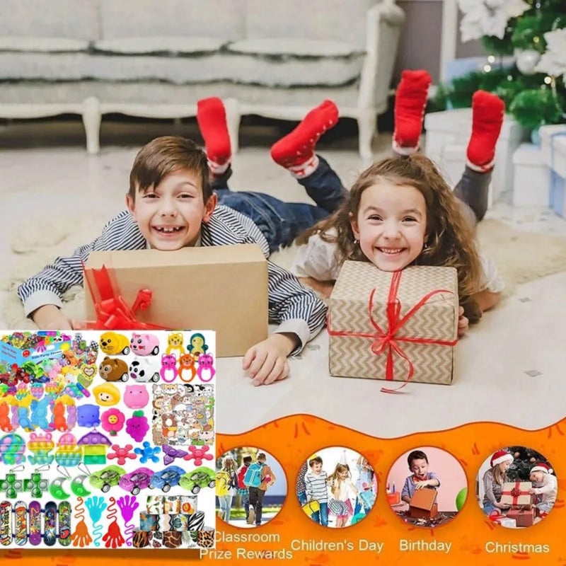 206PCS Assorted Party Bag Toys Kids Gift Party Favor Fillers Set for Boys Girls Birthday Party Favors