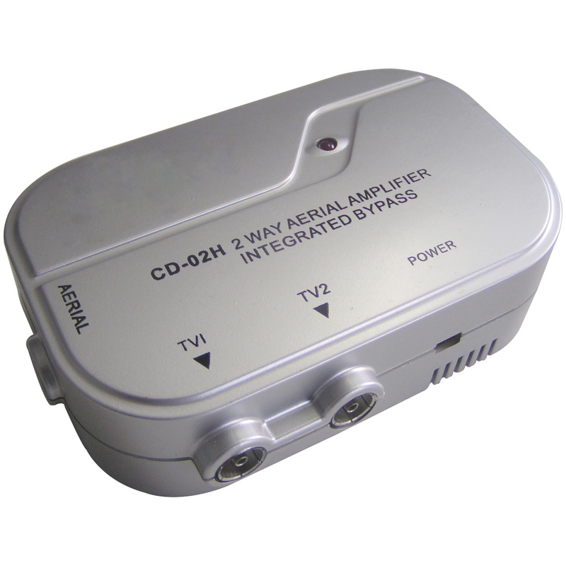 Electrovision Coaxial Signal Booster with 4G Filter 2 ways T103EA