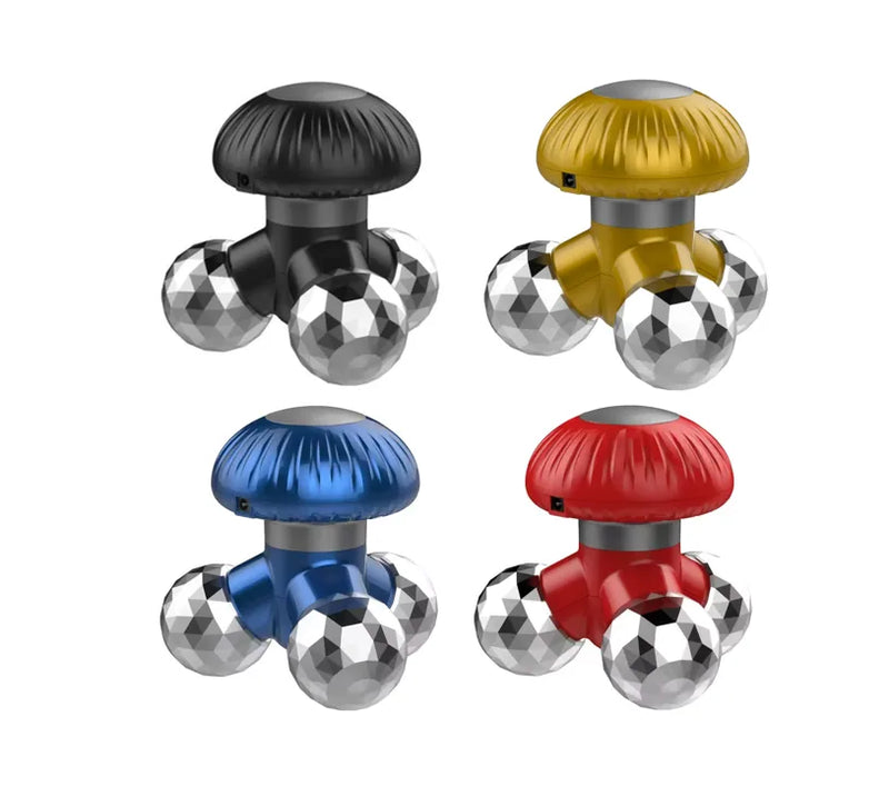 Mushroom Hand Mini Electric Massager Assorted Colours 7160