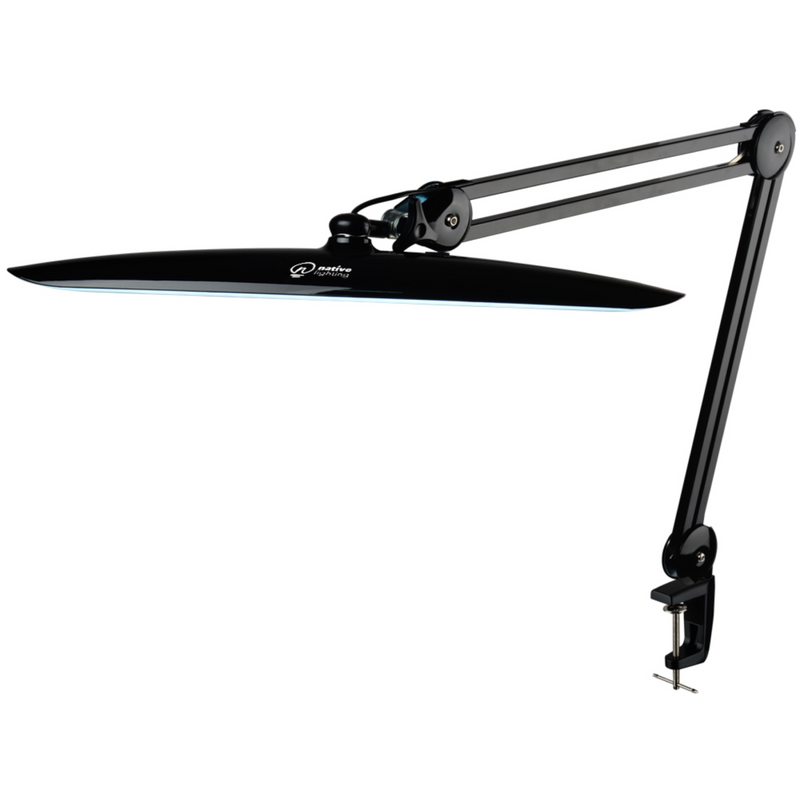 Native Lighting Onyx Black Task Lamp
