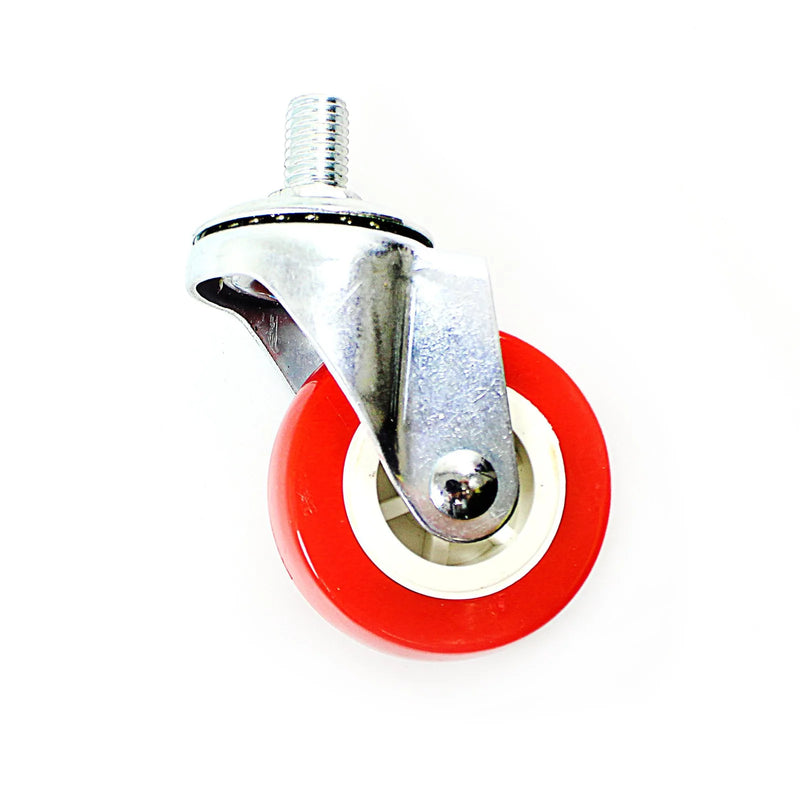 Red Trolley Wheel Diy 2"