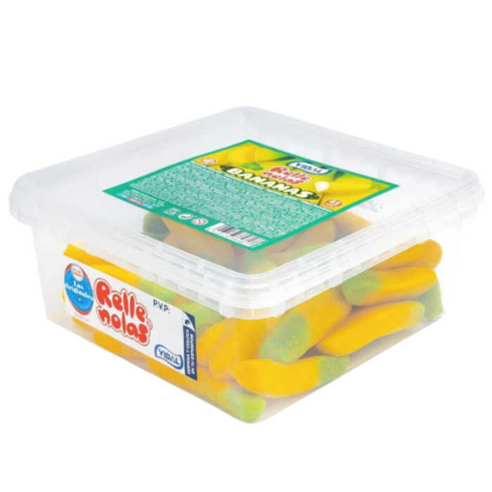 Jelly Filled Bananas 120 Pieces Sweets