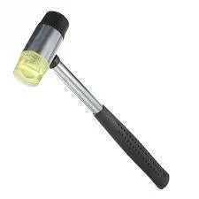 Double Sided Rubber Hammer Mallet With Grip Handle